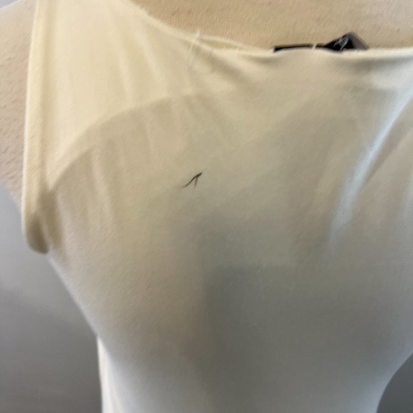 VERO MODA‎ Ivory Sleeveless Bodysuit (M) - Picture 6 of 9